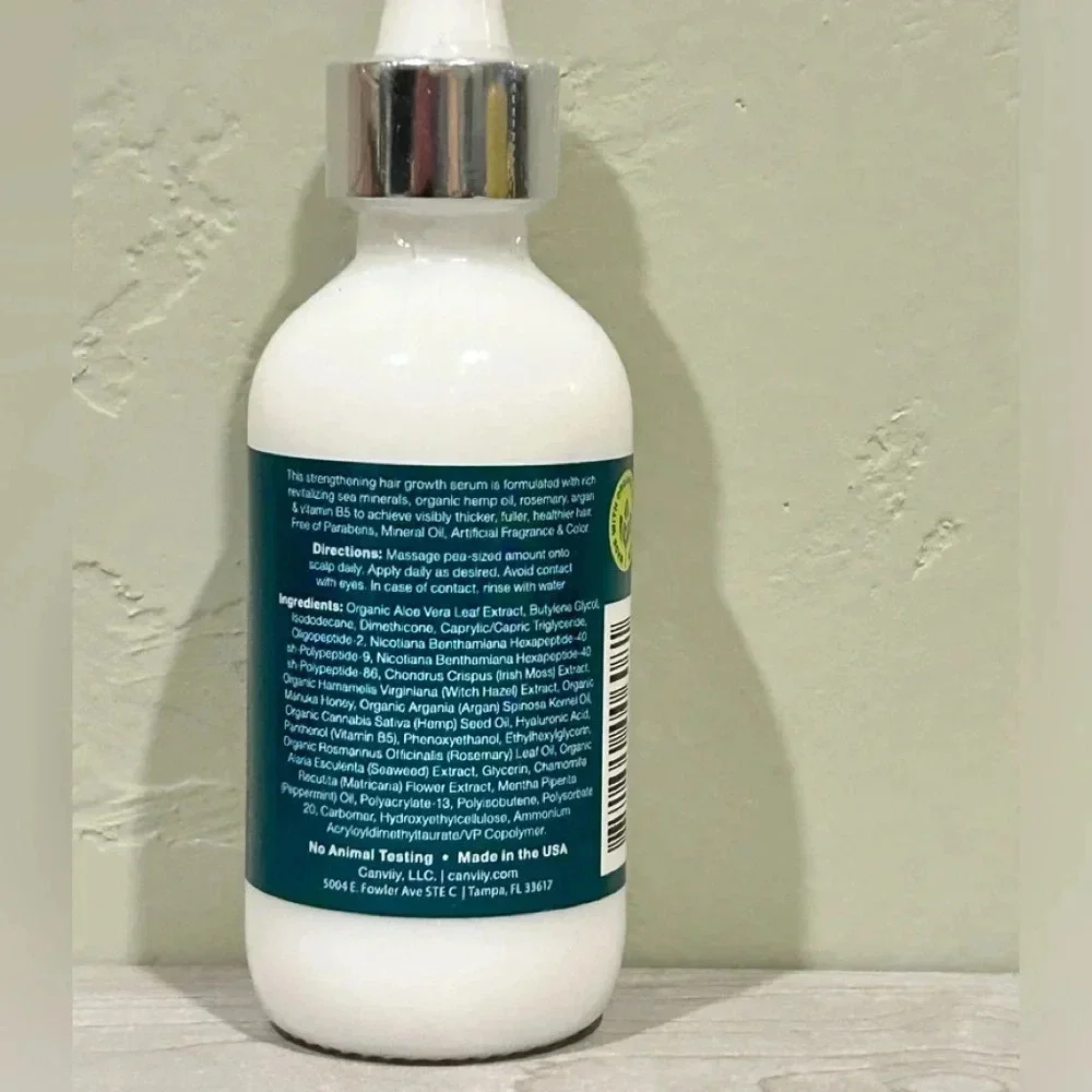 Canvii Scalp Bliss Restorative Growth Serum with Sea Minerals.